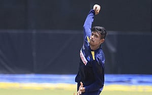 লঙ্কান বিশ্বকাপ দলে 'রহস্য স্পিনার' থিকশানা