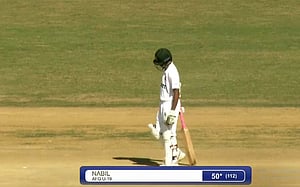 নাবিলের ৭৬, আইচের ব্যাটে লড়ছে যুবারা