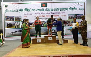 জাতীয় ভারোত্তোলনে মাবিয়ার সোনা জয়
