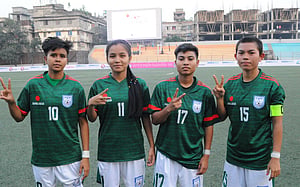 ভুটানকে উড়িয়ে দিল বাংলাদেশের মেয়েরা
