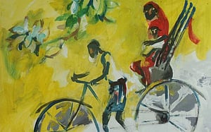 রিকশার ইতিকথা
