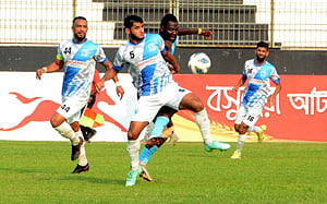 থ্যাঙ্কগডের হ্যাটট্রিকে জয়ে ফিরল চট্টগ্রাম আবাহনী