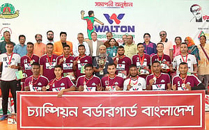 পুরুষ হ্যান্ডবলে ফের চ্যাম্পিয়ন বিজিবি