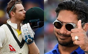 সাঙ্গাকারাকে ছাড়িয়ে স্মিথের রেকর্ড