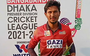 ফজলে মাহমুদের সেঞ্চুরিতে রূপগঞ্জ টাইগার্সের বড় জয়