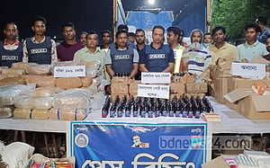 বেনাপোলে ভারতীয় ট্রাক থেকে ১৮৬ কেজি গাঁজা আটক