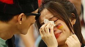 জার্মানি ও কোস্টা রিকার হতাশার ছবি