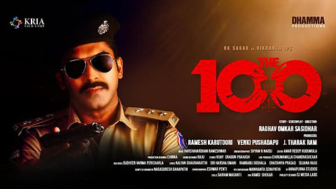 Motion poster of The 100 out, RK Sagar to play a cop in the action-drama
