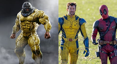Juggernaut (left), Deadpool & Wolverine (right)