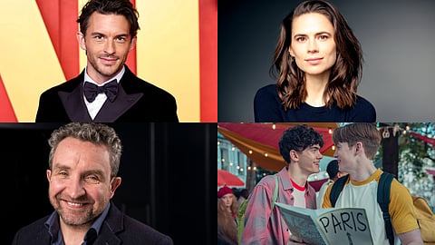 Jonathan Bailey, Hayley Atwell and Eddie Marsan onboard Heartstopper S3