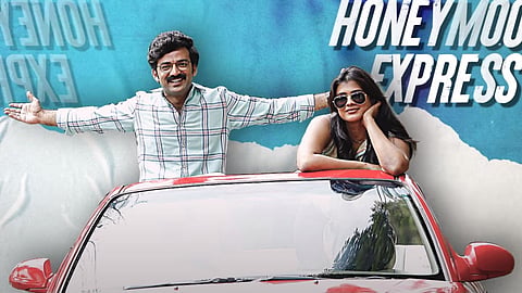 Honeymoon Express title song is a groovy number
