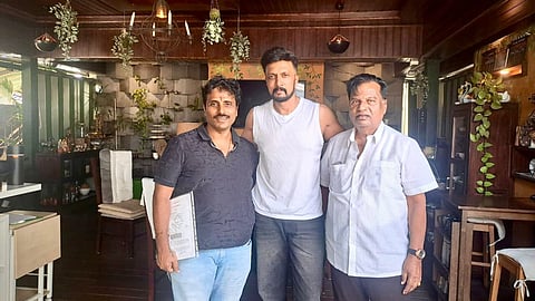 Sandesh N: We are in discussions with 
Hemanth M Rao to direct Sudeep