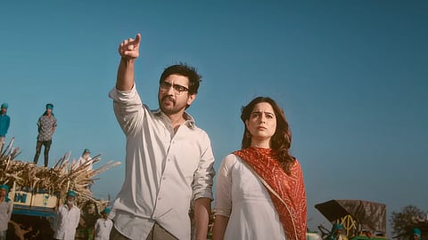 Raj Tharun and Malvi Malhotra in Tiragabadara Saami
