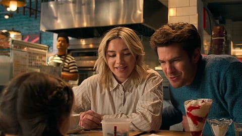 We Live in Time-Florence Pugh-Andrew Garfield