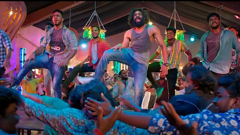 A still from the song