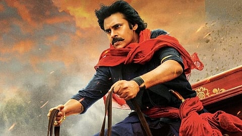 A still of Pawan Kalyan in Hari Hara Veera Mallu