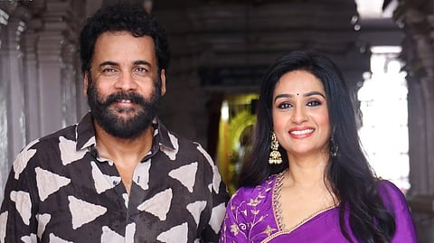 Sivaji (L) and Laya (R)