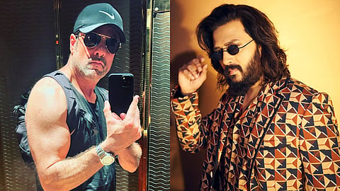 Fardeen Khan (left) and Riteish Deshmukh

