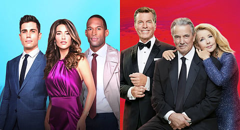 The Bold and the Beautiful (Left), The Young and the Restless (Right)