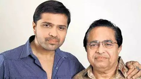 Himesh Reshammiya with father Vipin