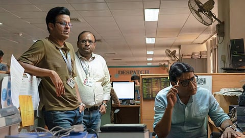 Manoj Bajpayee in a still from Despatch