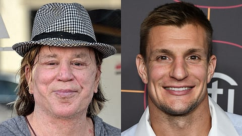 Mickey Rourke and Rob Gronkowski headline The Roaring Game

