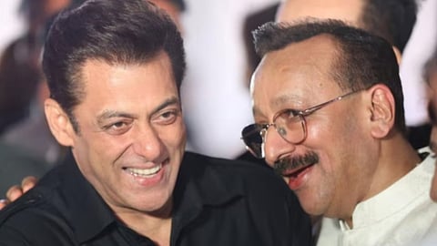 Salman Khan and Baba Siddique