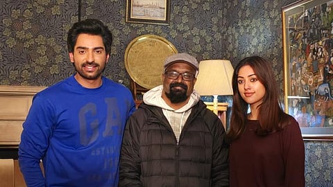 Anu Emmanuel and Shiva Kandukuri with I Andrew