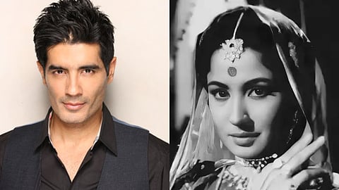 Manish Malhotra and Meena Kumari