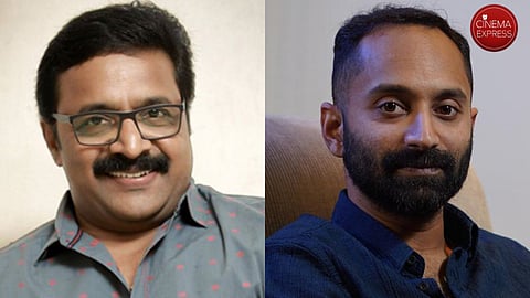 Renji Panicker (L), Fahadh Faasil