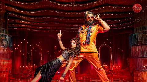 A still from Pushpa 2