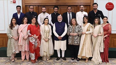 The Kapoor family along with PM Modi