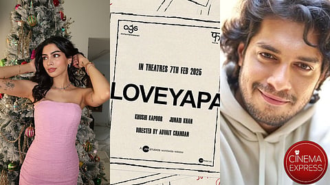 Junaid Khan and Khushi Kapoor’s romantic drama is titled Loveyapa