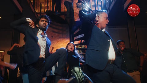 Pradeep Ranganathan and Gautham Vasudev Menon shake their leg to 'Rise of Dragon' song