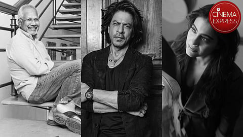 (from left) Mani Ratnam, Shah Rukh Khan and Kajol