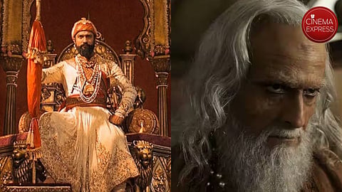 Vicky Kaushal (L) and Akshaye Khanna (R) in the film