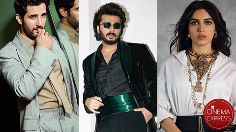 (from left) Aditya Seal, Arjun Kapoor and Bhumi Pednekar