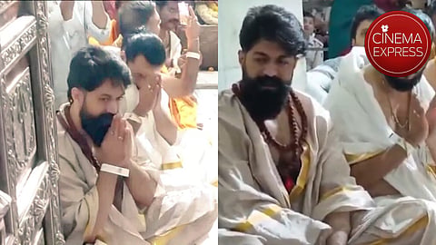 Yash begins Ramayana with divine blessings
