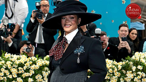 Rihanna makes comeback to Met Gala, debuts baby bump