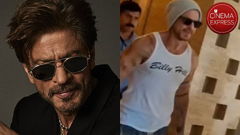 Shah Rukh Khan flaunts buffed up look, tattoos, is it for King?