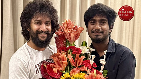 Abishan Jeevinth meets Nani, calls him a "humble and grounded person"