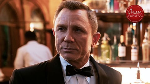Daniel Craig in a still from No Time To Die