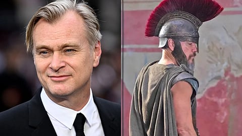 Christopher Nolan says he "shot over two million feet of film" for The Odyssey
