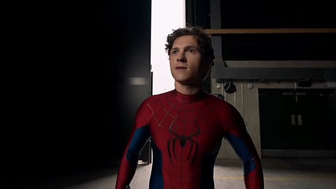 Tom Holland reveals new look at his suit as he begins filming for Spider-Man: Brand New Day