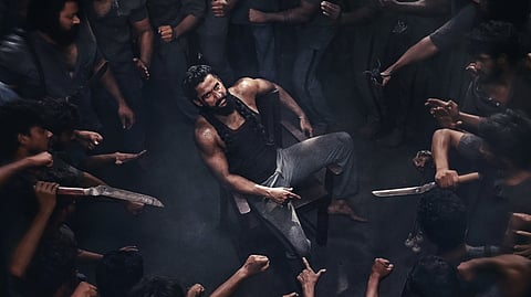 Nani’s new poster from The Paradise packs fire