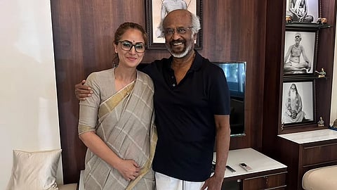 Simran expresses gratitude on meeting Rajinikanth after success of Tourist Family and Coolie