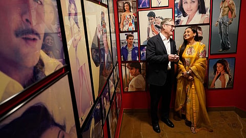 UK PM visits Yash Raj Studios, is hosted by Rani Mukerji