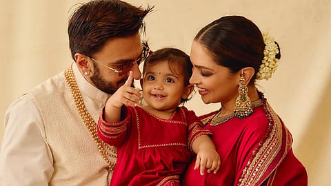 Deepika Padukone and Ranveer Singh introduce daughter Dua to the world