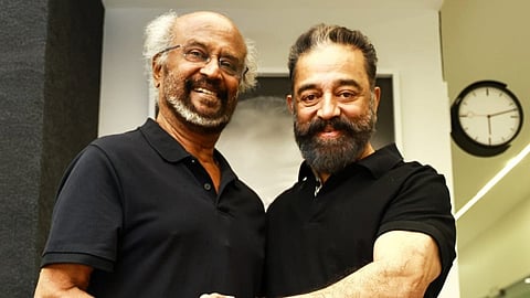 When Kamal Haasan said 'we played along' talks of rivalry with Rajinikanth
