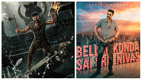 New poster of Bellamkonda Sai Sreenivas from Haindava unveiled
